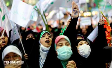 اجتماع بزرگ امام رضایی‌ها در تهران 53