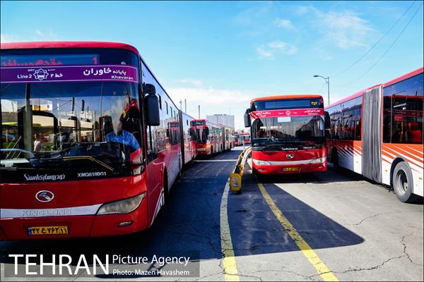 خطوط اتوبوس تندرو تهران BRT 15