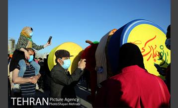 گردهمایی بزرگ عروسک‌های نوروزی در دریاچه شهدای خلیج فارس 34