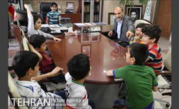 بازدید کودکان دبستانی از شهرداری منطقه 7 17