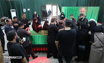 وداع با پیکر شهدای حافظان نظم و امنیت 58