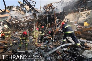 امداد رسانی در حادثه پلاسکو 28