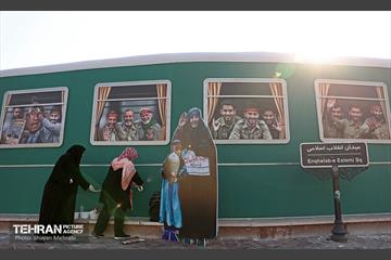 رویدا هنری جبهه مقاومت در میدان انقلاب 26