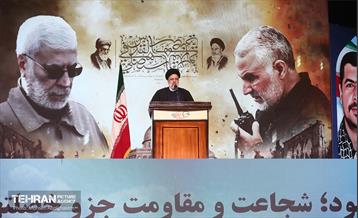 مراسم چهارمین سالگرد شهادت سردار حاج قاسم سلیمانی 11