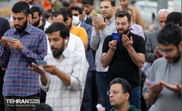 نماز عید فطر در مصلی تهران 6