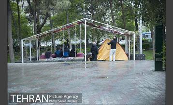 روز طبیعت بارانی در بوستان لاله 18