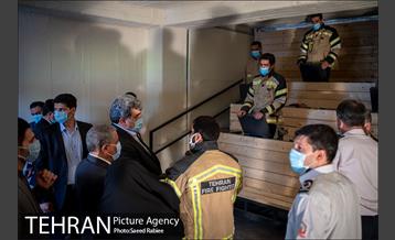 آئین رونمایی از تجهیزات جدید سازمان آتش نشانی شهرتهران  13