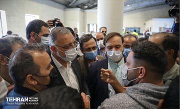 بازدید شهردار تهران از کارگاه ساخت ایستگاه متروی حرم عبدالعظیم 9