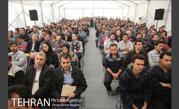 مراسم بهره برداری از 65 دستگاه واگن و لکوموتیو برقی مترو تهران و حومه 9