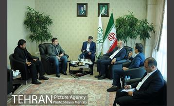 دیدار میهمانان خارجی حاضر در اجلاس جهانی شوراها و شهرداران با رییس مرکز ارتباطات و امور بین الملل شهرداری تهران 24