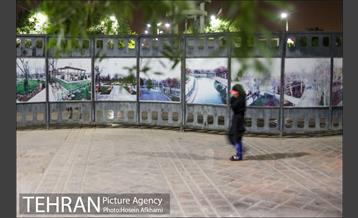 حضور شبانه مردم در بوستان بهمن‎ 3