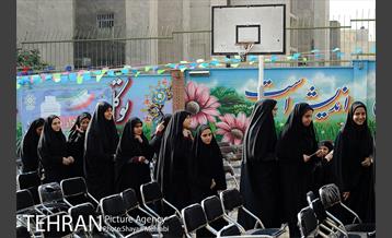 آیین برگزاری انتخابات شهردار مدرسه با حضور شهردار تهران 41