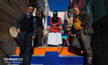 آئین های پیشواز نوروز در کوچه های بهاری بهشتی محله قدیمی زرگنده 16