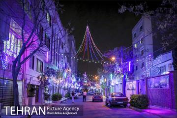 آذین بندی منطقه 21 در ایام شعبانیه 9