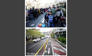 تهران تحت تاثیر ویروس کرونا 2