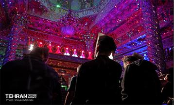 احیای شب بیست‌ویکم ماه رمضان امامزاده پنج تن لویزان 8