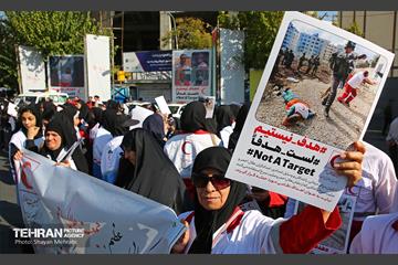 اجتماع جمعیت هلال احمر و کادر بهداشت و درمان در حمایت از مردم فلسطین 27