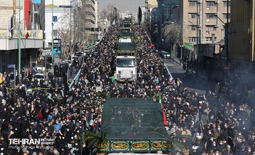 مراسم تشییع ۱۵۰ شهید گمنام در تهران 14