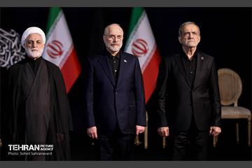 مراسم ادای احترام مقامات و هیئت‌های رسمی کشورهای مختلف به پیکر آقای شهید ایران 14