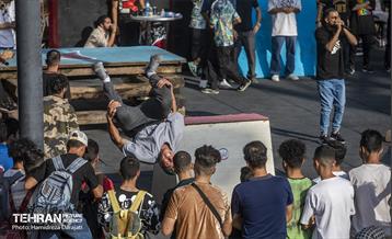 مسابقات پارکور فری استایل  21