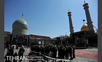 عزاداری تاسوعا در حرم شاه عبدالعظیم حسنی (ع) 26