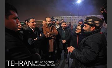 بازدید قائم مقام معاونت اجتماعی و جعمی از هنرمندان از سرای امید طلوع 13