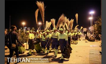 خدمات شهرداری تهران به مناسبت رحلت امام خمینی در مرقد امام خمینی (ره)  27