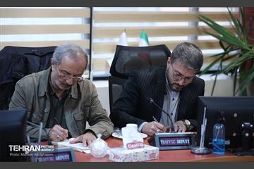 نشست خبری معاون حمل و نقل و ترافیک شهرداری تهران  8