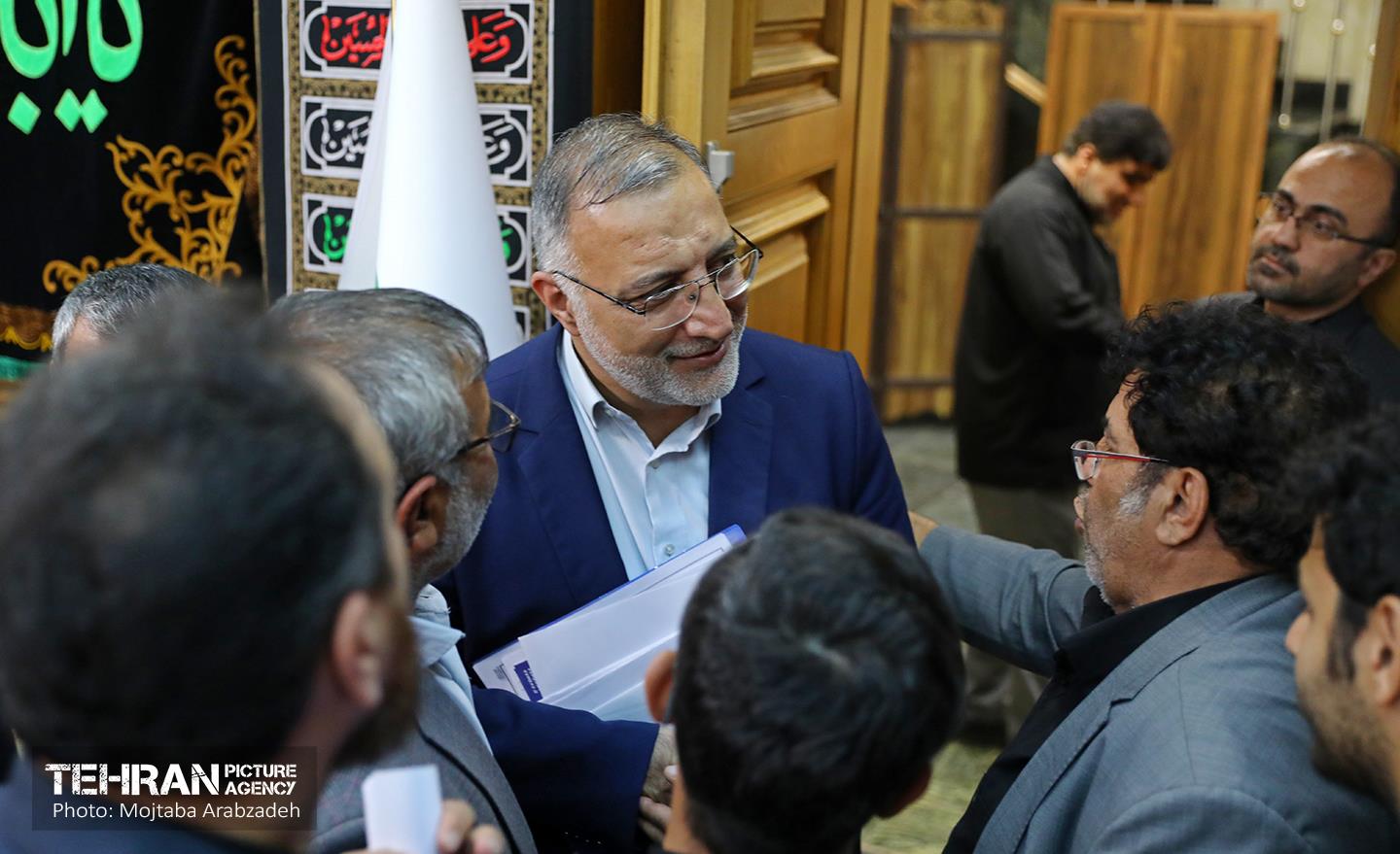 دیدار جمعی از رزمندگان تخریبچی دفاع مقدس با شهردار تهران 15