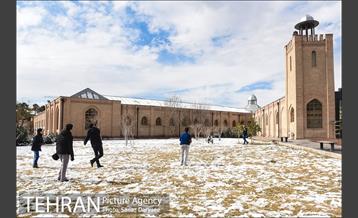 روز برفی در باغ موزه قصر‎ 10