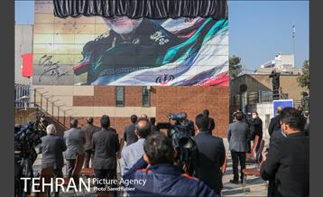 مراسم رونمایی از دیوارنگاره شهید سلیمانی 23