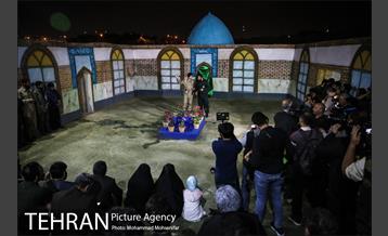 افتتاحیه و نخستین اجرای نمایش محیطی نقطه رهایی 5