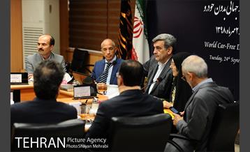 نشست روز جهانی بدون خودرو با حضور شهردار تهران 10