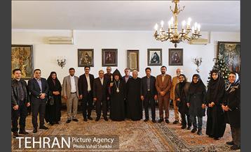 دیدار شهردار منطقه شش از کلیسای سرکیس مقدس