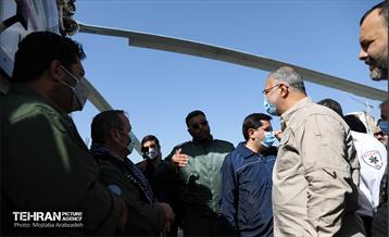 حضور شهردار در تمرین مشترک امداد هوایی تهران 7
