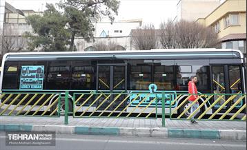 بهره‌برداری از اتوبوس های برقی شهر تهران 31