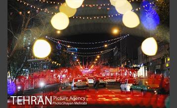 آذین بندی خیابان های تهران به مناسبت نیمه شعبان 3