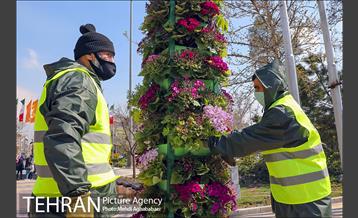 اجرای طرح استقبال از نوروز ۱۴۰۰ در منطقه 8