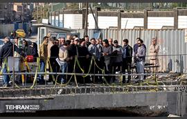 بازدید عضو شورا از پروژه‌های عمرانی شهری 34