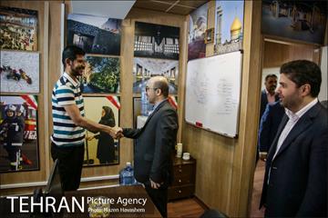 بازدید سخنگوی شورای شهر از مرکز ارتباطات شهرداری تهران 9