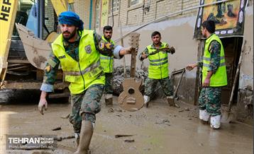 گل روبی و عملیات جست و جوی مفقودین سیل منطقه کن