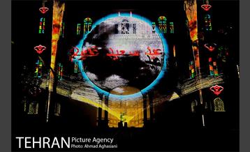 نورپردازی سه بعدی ساختمان قزاقخانه 12