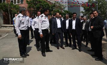 آیین کلنگ‌زنی احداث ساختمان ستاد فرماندهی سازمان آتش‌نشانی 18