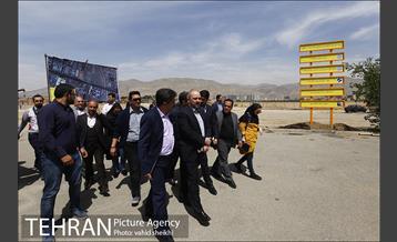 بازدید مدیر کل دفتر شهردار تهران از منطقه 21 21