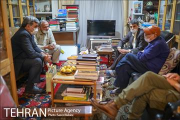 دیدار شهردار تهران با سیدعبدالله انوار 15
