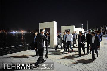 بازدید شهردار بلگراد از دریاچه خلیج فارس و آبشار تهران 21