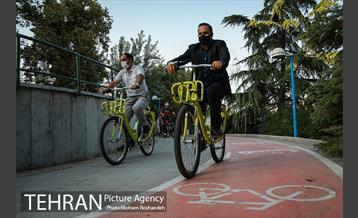 افتتاح مسیر ویژه دوچرخه بوستان گفتگو 11
