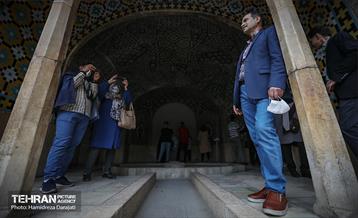 استقبال مسافران نوروزی از مجموعه جهانی کاخ گلستان  13