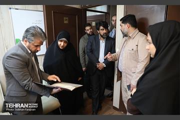 بازدید اعضا شورای شهر از مرکز ارتباطات شهرداری تهران 22