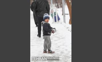 بارش برف در تهران 25